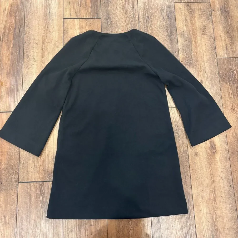 Tuckernuck Pomander Place Black Audrey V Neck Kimono Sleeve Mini Dress Size XS